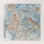 Physikalische Karte Europas (1916) Puzzle (Horizontal)