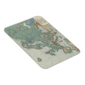 Physikalische Karte Europas Magnet (Rechte Seite)