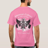 Physikalische Kultur - Kraft und Ästhetik - Wappen T-Shirt (Rückseite)