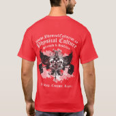 Physikalische Kultur - Kraft und Ästhetik - Wappen T-Shirt (Rückseite)