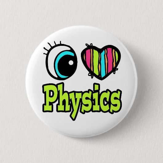 Physikalische Liebe des Augeninns I Button (Vorderseite)