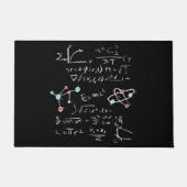 Physikalische Math Formel Lehrer Student Atoms und Fußmatte (Vorderseite)