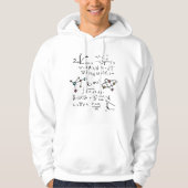 Physikalische Mathematik Formel Lehrer Student Mol Hoodie (Vorderseite)