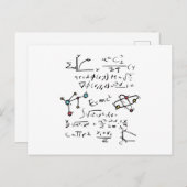 Physikalische Mathematik Formel Lehrer Student Mol Postkarte (Vorne/Hinten)