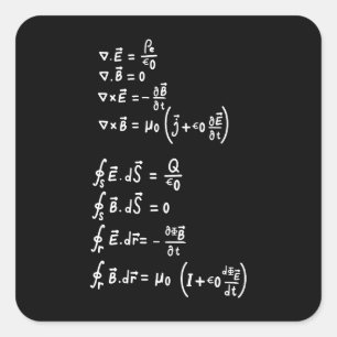 Physikalische Mathematik Formel Schüler Lehrer Ein Quadratischer Aufkleber