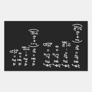Physikalische Mathematik Formel Schüler Lehrer Ein Rechteckiger Aufkleber