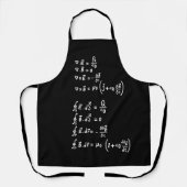 Physikalische Mathematik Formel Schüler Lehrer Ein Schürze (Vorderseite)
