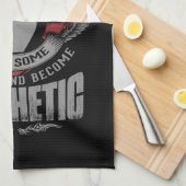 Physikalische Motivation - Ästhetik - Schritt hoch Küchentuch (Viertel Falte)