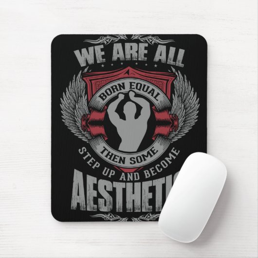 Physikalische Motivation - Ästhetik - Schritt hoch Mousepad (Mit Mouse)