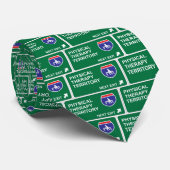 Physikalische Therapie als Nächstes Krawatte (Gerollt)