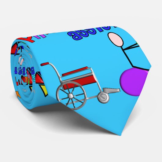 Physikalische Therapie Assistant Men-Krawatte Krawatte (Gerollt)