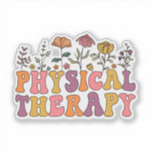 Physikalische Therapie Aufkleber (Vorderseite)