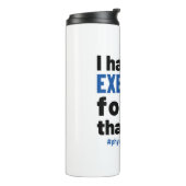 Physikalische Therapie, für die ich eine Übung daf Thermosbecher (Nach links gedreht)