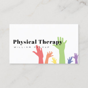 Physikalische Therapie Gesundheit Visitenkarte