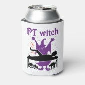 Physikalische Therapie Halloween PT Hexe Dosenkühler (Kanne Rückseite)