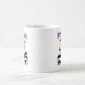 Physikalische Therapie Halloween PT Hexe Kaffeetasse (Mittel)