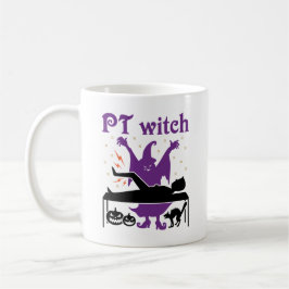 Physikalische Therapie Halloween PT Hexe Kaffeetasse