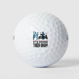 Physikalische Therapie ich bin PT Es wird Tibia gu Golfball