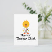 Physikalische Therapie Kick Postcard Postkarte (Stehend Vorderseite)