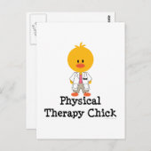 Physikalische Therapie Kick Postcard Postkarte (Vorne/Hinten)