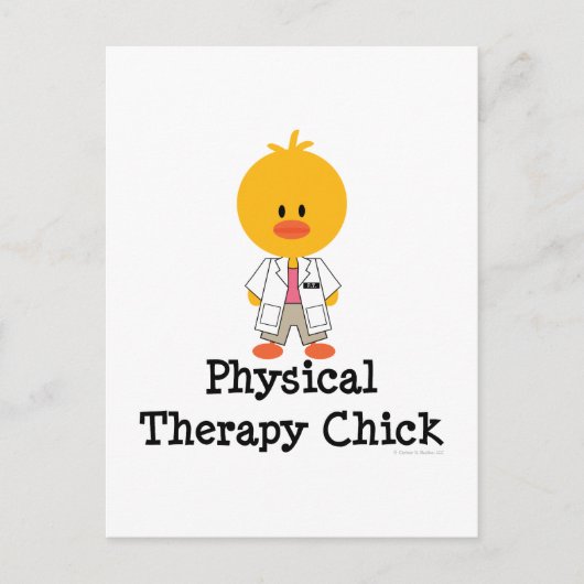 Physikalische Therapie Kick Postcard Postkarte (Vorderseite)