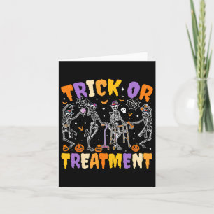Physikalische Therapie mit Halloween Trick oder Tr Karte