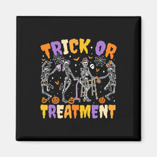 Physikalische Therapie mit Halloween Trick oder Tr Magnet