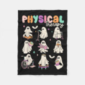 Physikalische Therapie mit niedlichem Geist t Phys Fleecedecke (Vorderseite)