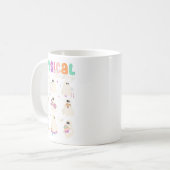 Physikalische Therapie mit niedlichem Geist t Phys Kaffeetasse (Vorderseite Links)