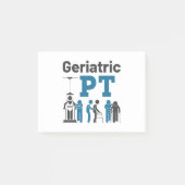 Physikalische Therapie mit PPT Post-it Klebezettel (Vorderseite)