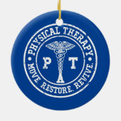 Physikalische Therapie Move Restore Wiederbelebung Keramik Ornament (Hinten)