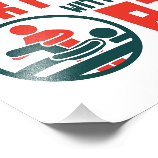 Physikalische Therapie ohne PT kann man Party nich Fotodruck (Ecke)