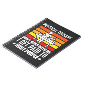 Physikalische Therapie PT Physio Massageassistent Notizblock (Linke Seite)