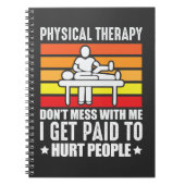 Physikalische Therapie PT Physio Massageassistent Notizblock (Vorderseite)