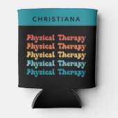 Physikalische Therapie PT Retro PT Grad Geschenke Dosenkühler (Vorderseite)