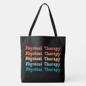 Physikalische Therapie PT Retro PT Grad Geschenke Tasche (Vorderseite)