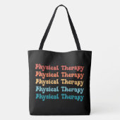 Physikalische Therapie PT Retro PT Grad Geschenke Tasche (Rückseite)