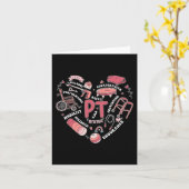 Physikalische Therapie Pt Valentine Herzform Physi Karte (Gelbe Blume)