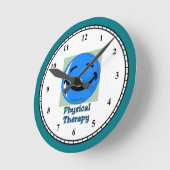 Physikalische Therapie Runde Wanduhr (Winkel)