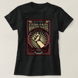 Physikalische Therapie: Schmerzen beheben, Schmerz T-Shirt