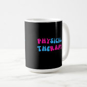 Physikalische Therapie spielerisches Design Kaffeetasse (VorderseiteRechts)