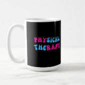Physikalische Therapie spielerisches Design Kaffeetasse (Links)