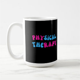 Physikalische Therapie spielerisches Design Kaffeetasse
