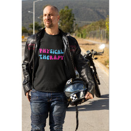 Physikalische Therapie spielerisches Design T-Shirt