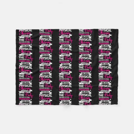 Physikalische Therapie stärken Empower Proud Fleecedecke (Vorderseite (Horizontal))
