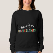 Physikalische Therapie Weihnachten Pajama Merry Xm Sweatshirt (Vorderseite)