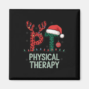 Physikalische Therapie Weihnachts-Weihnachtsmannmü Magnet