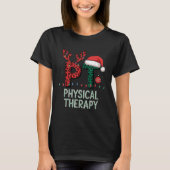 Physikalische Therapie Weihnachts-Weihnachtsmannmü T-Shirt (Vorderseite)