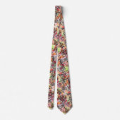 Physikalische und mathematische Symbole für Nerd Krawatte (Rückseite)