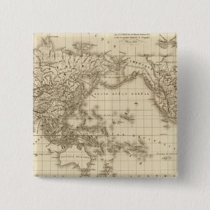 Physikalische Weltkarte Button